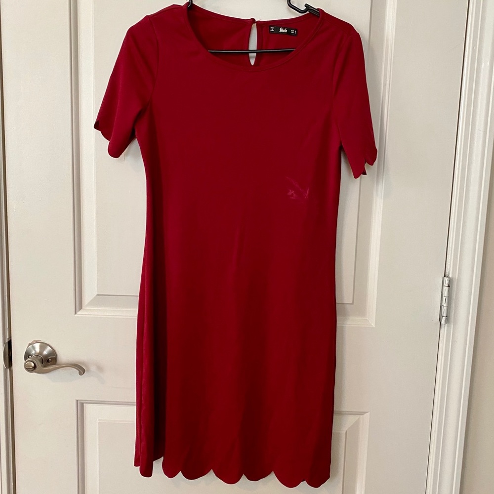 Red dress